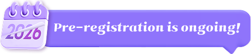 Pre-registration is ongoing!